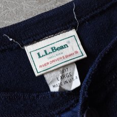 画像2: 1980s〜 L.L.Bean ツーレイヤーリバードライバーシャツ　 "MADE IN USA"　 表記L  (2)