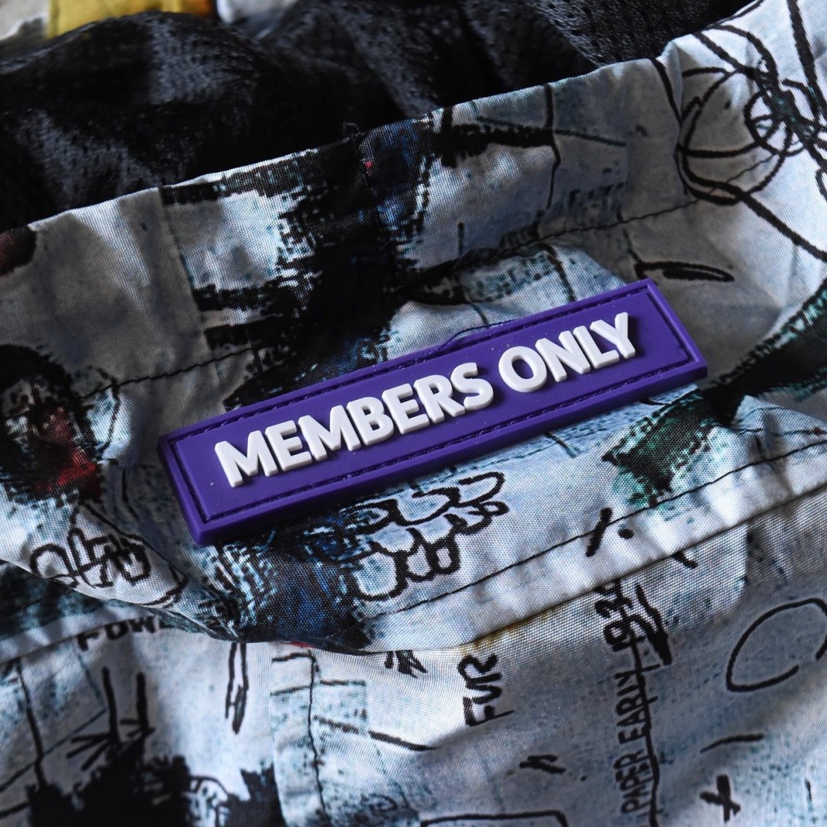 画像12: JEAN-MICHEL BASQUIAT × MEMBERS ONLY ウインドブレーカー　 表記XL  (12)