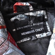 画像3: JEAN-MICHEL BASQUIAT × MEMBERS ONLY ウインドブレーカー　 表記XL  (3)