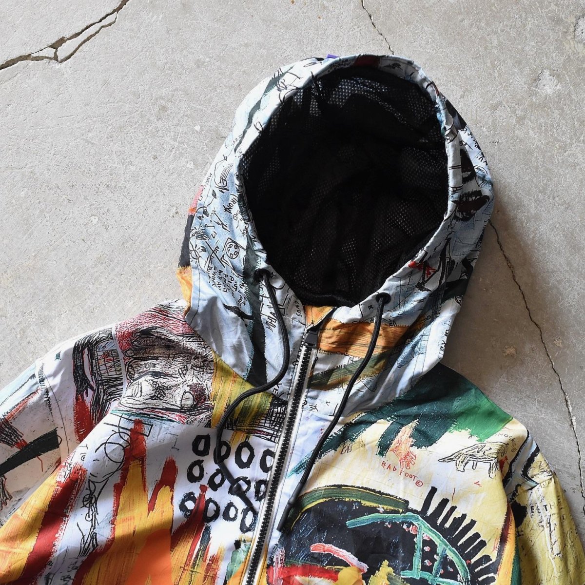 画像4: JEAN-MICHEL BASQUIAT × MEMBERS ONLY ウインドブレーカー　 表記XL  (4)