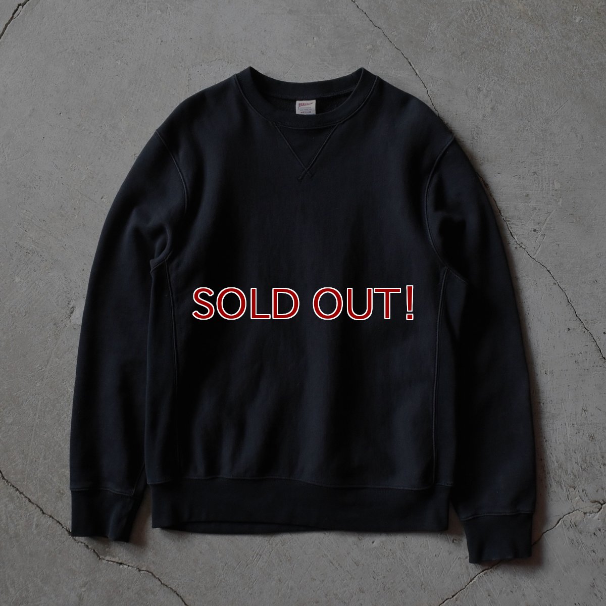 画像1: J.CREW 前Vスウェット　 "リバースウィーブTYPE"　 表記M  (1)