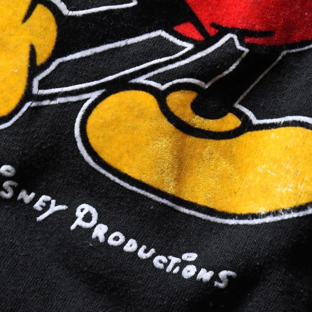 画像6: 1980s MICKEY フロッキースウェット　 "MADE IN USA"　 表記XL  (6)