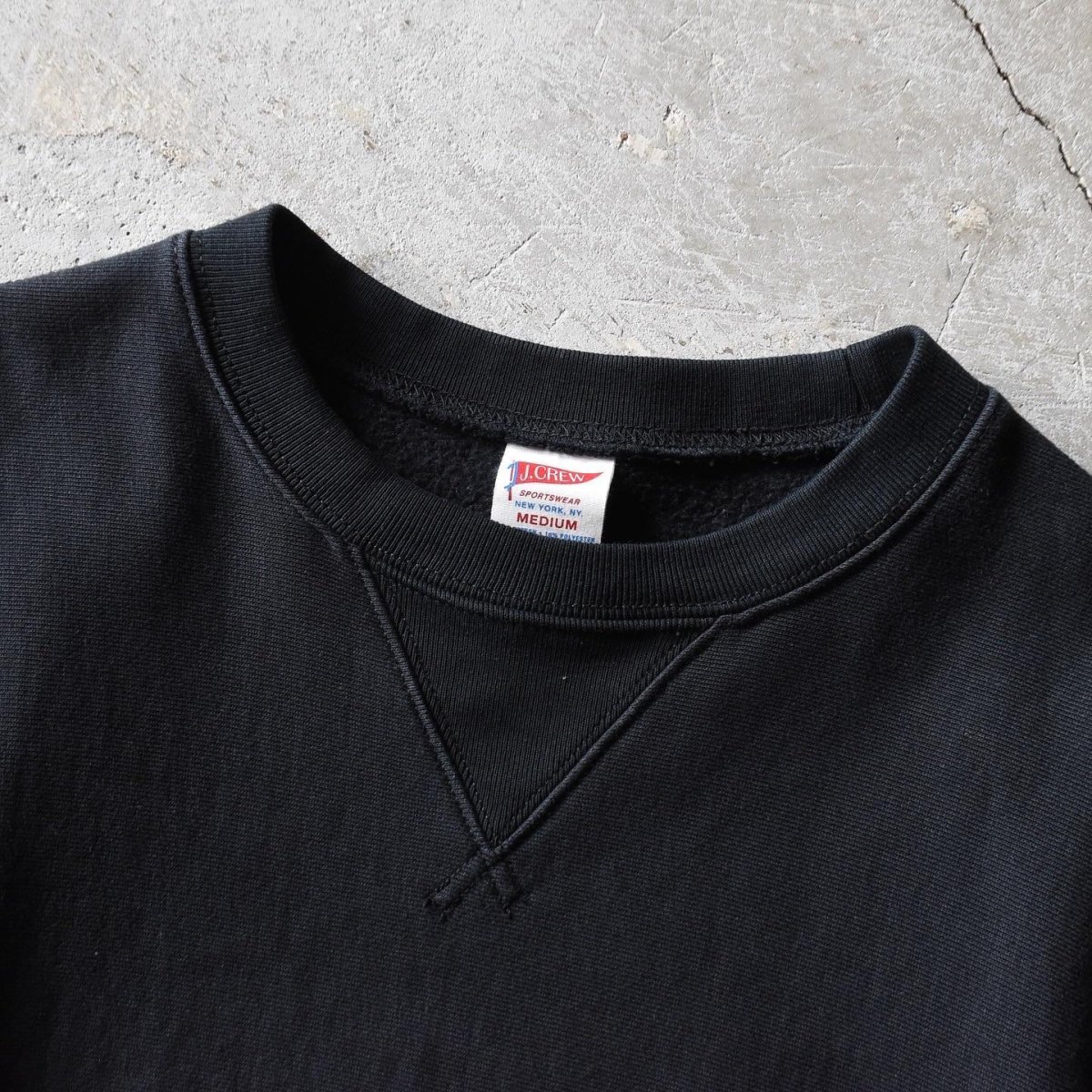 画像3: J.CREW 前Vスウェット　 "リバースウィーブTYPE"　 表記M  (3)