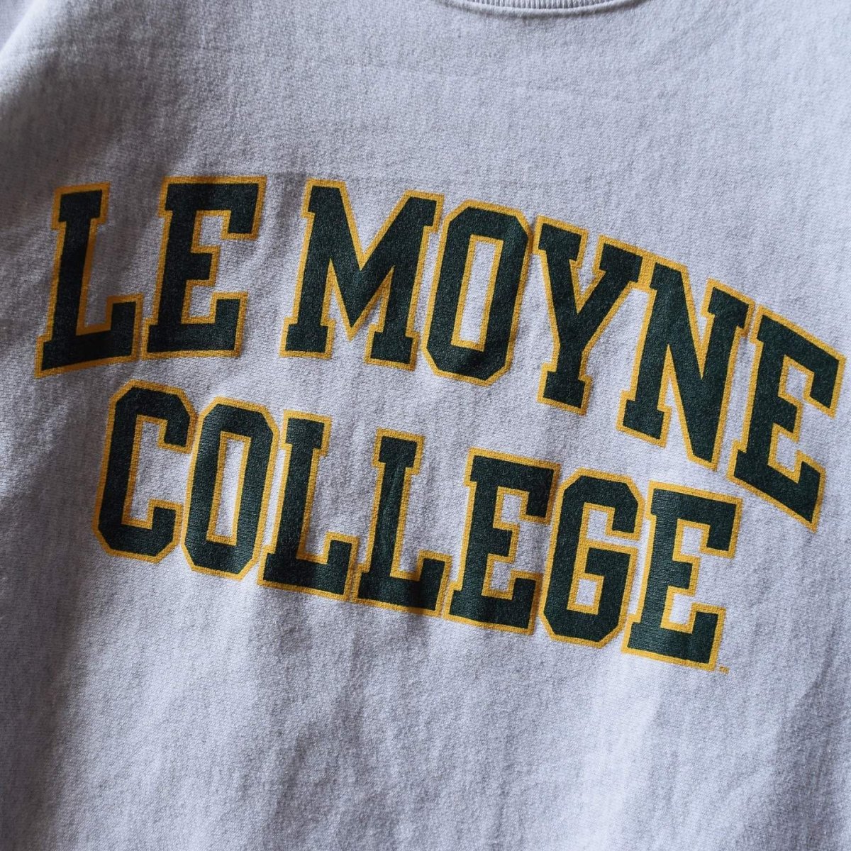 画像4: Champion リバースウィーブスウェット　 "LEMOYNE COLLEGE"　 表記M  (4)