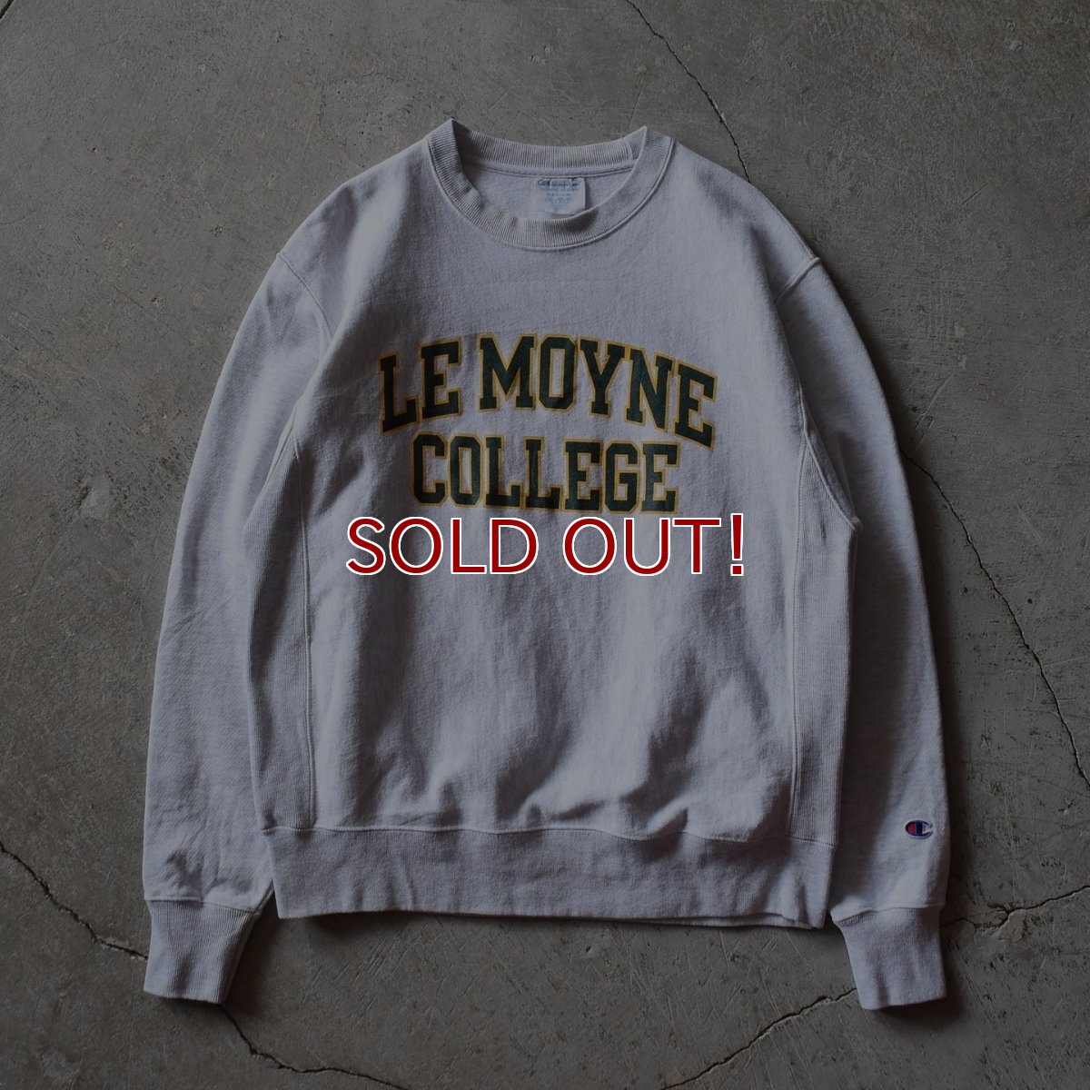 画像1: Champion リバースウィーブスウェット　 "LEMOYNE COLLEGE"　 表記M  (1)