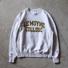 画像1: Champion リバースウィーブスウェット　 "LEMOYNE COLLEGE"　 表記M  (1)