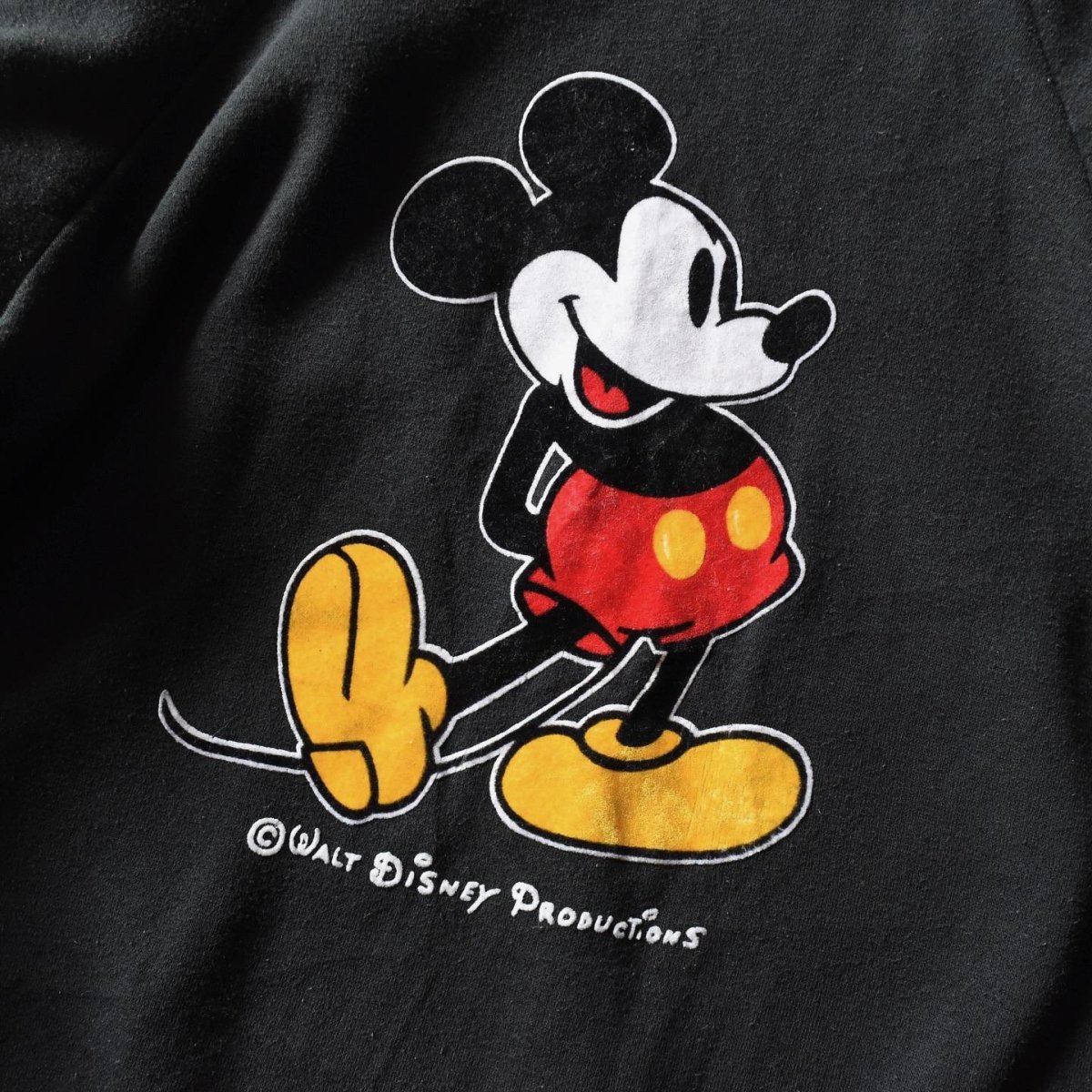 画像4: 1980s MICKEY フロッキースウェット　 "MADE IN USA"　 表記XL  (4)