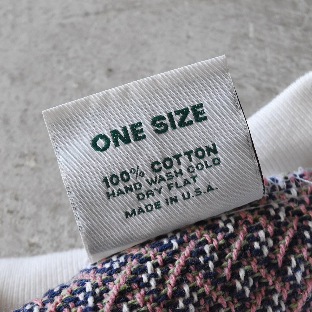 画像4: 1990s SUGAR STREET WEAVERS 総柄ゴブランスウェット　 "MADE IN USA"　 表記ONE SIZE  (4)