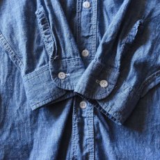 画像9: 1970s OSHKOSH 刺繍シャンブレーシャツ　 "MADE IN USA"　 表記15 REG  (9)