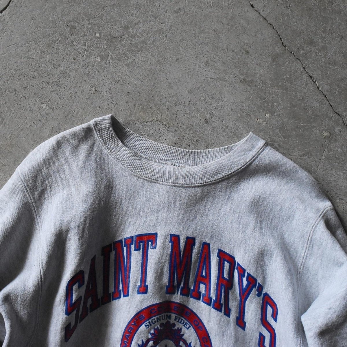 画像4: 1990s Champion リバースウィーブスウェット　 "SAINT MARY'S COLLEGE"　 表記M  (4)