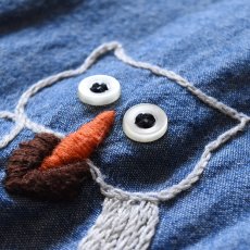 画像16: 1970s OSHKOSH 刺繍シャンブレーシャツ　 "MADE IN USA"　 表記15 REG  (16)