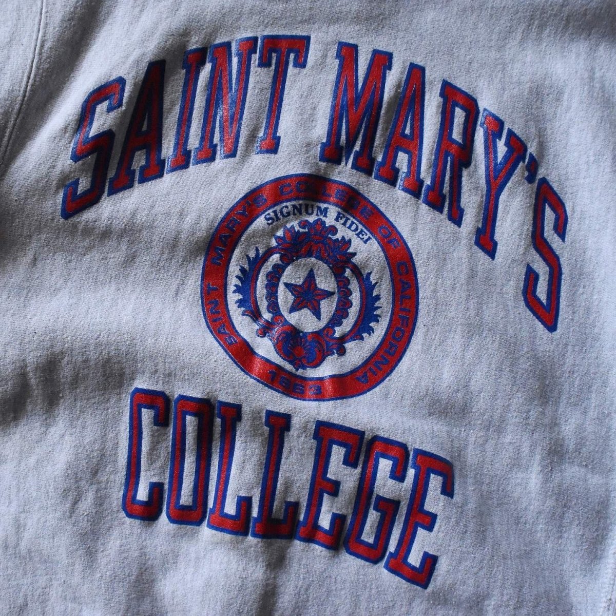 画像5: 1990s Champion リバースウィーブスウェット　 "SAINT MARY'S COLLEGE"　 表記M  (5)