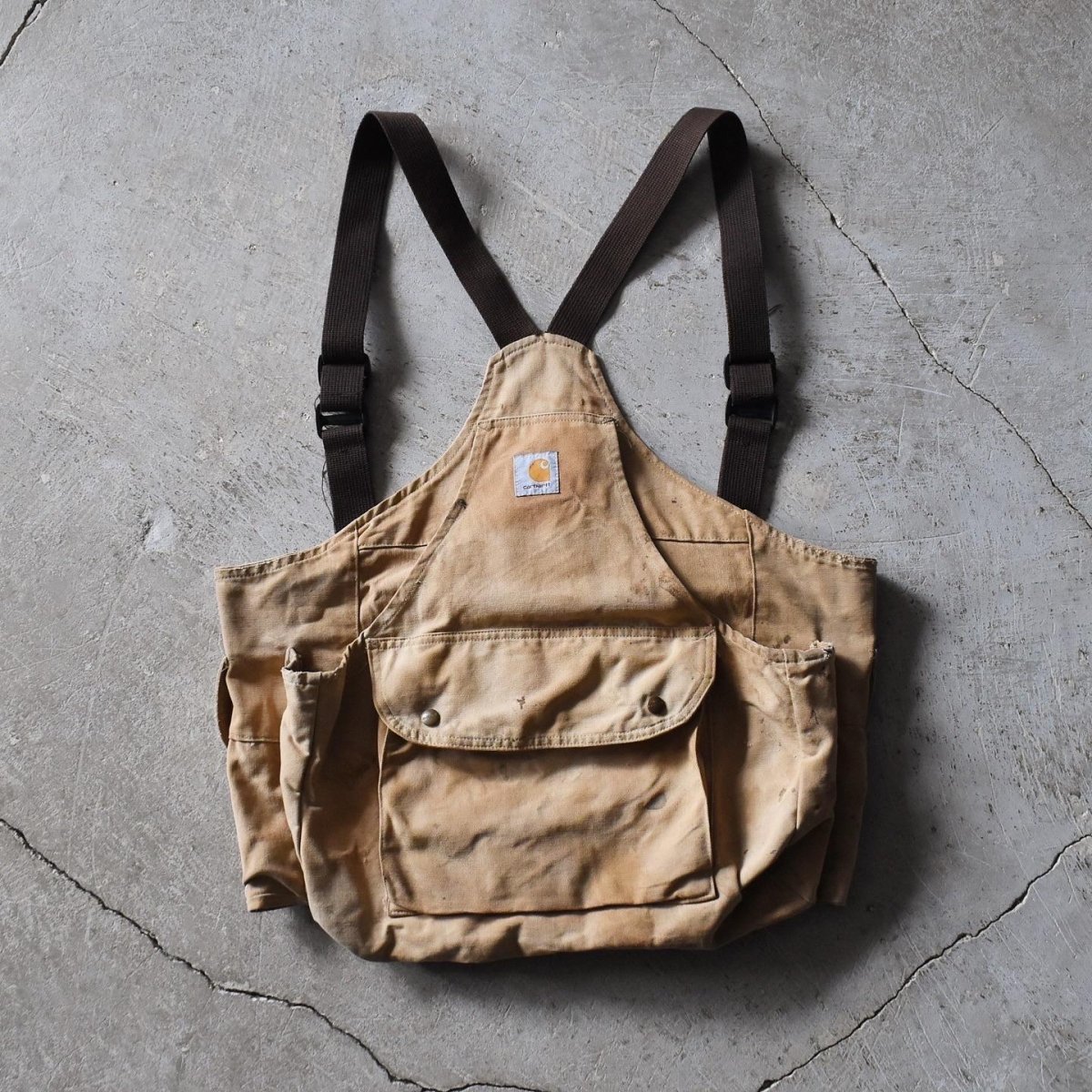 画像2: 1980s Carhartt ハンティングゲームベスト　 "MADE IN USA"　 表記L  (2)