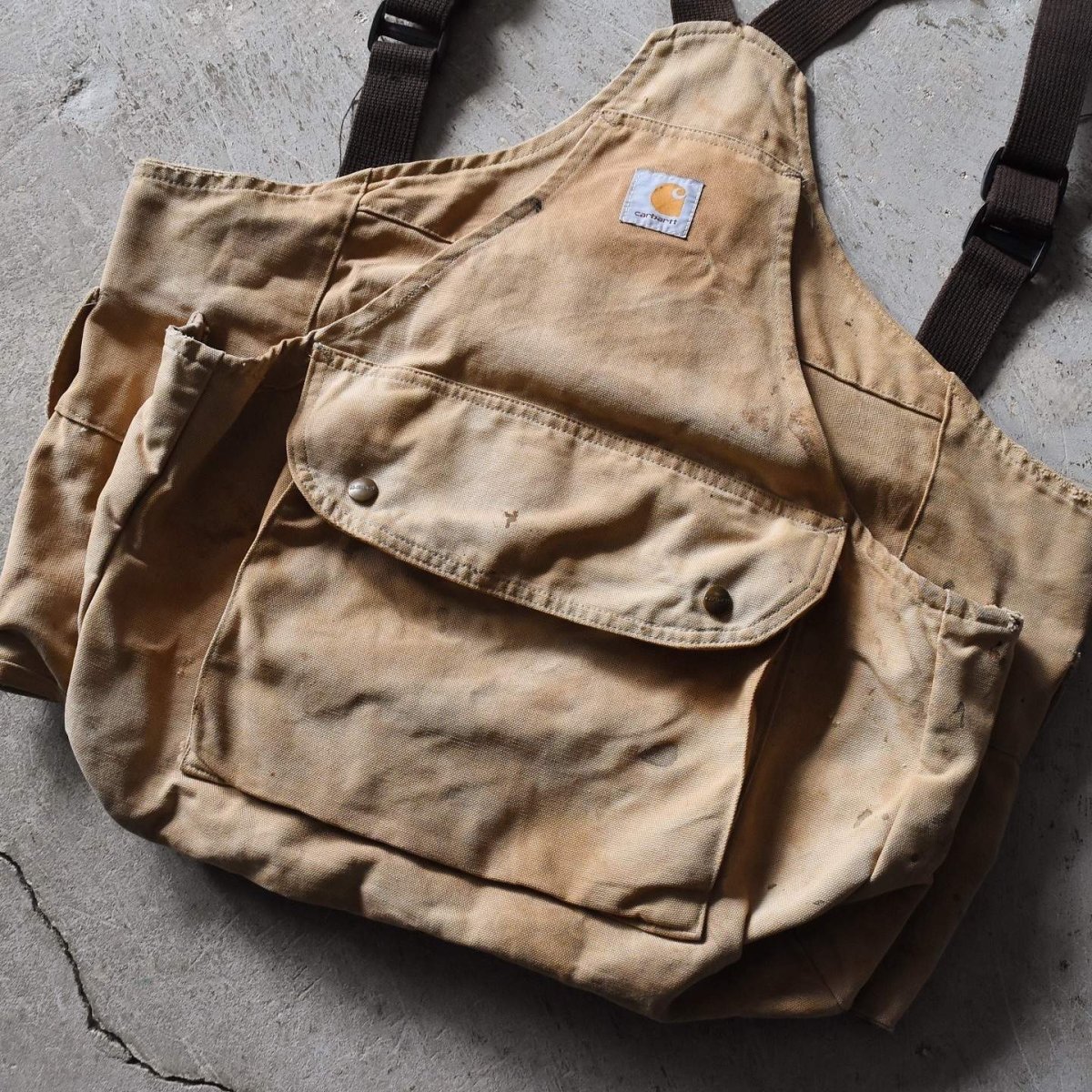画像17: 1980s Carhartt ハンティングゲームベスト　 "MADE IN USA"　 表記L  (17)