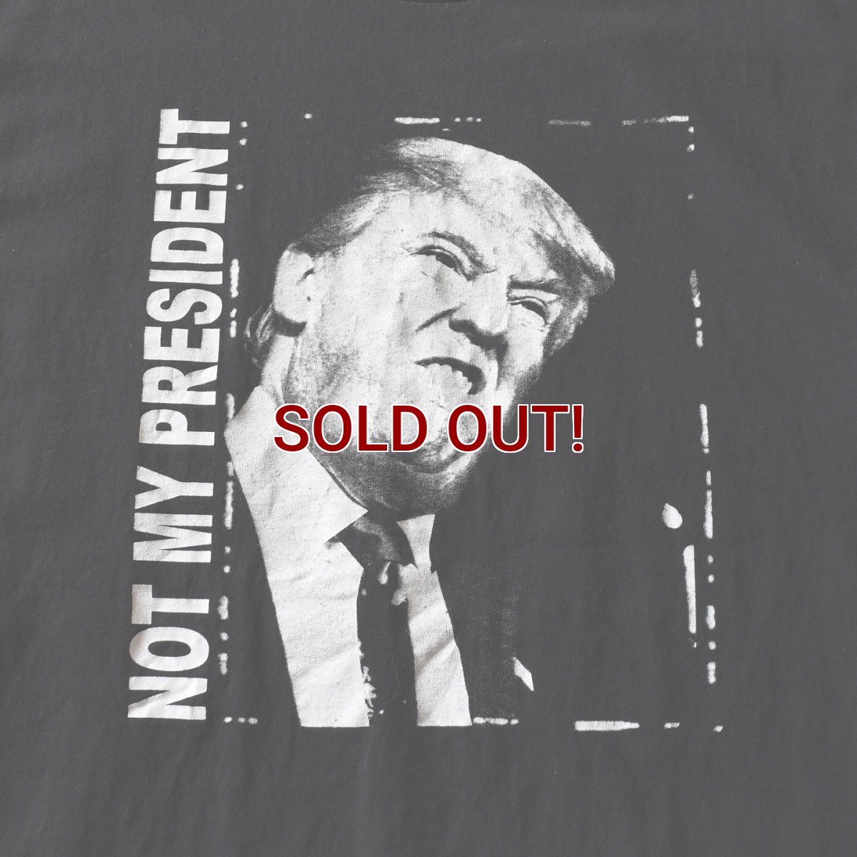 画像3: NOT MY PRESIDENT プリントTシャツ　 実寸L-XL  (3)