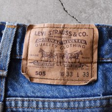 画像17: 1990s Levi's 505　 "MADE IN USA"　 表記W33 L33  (17)
