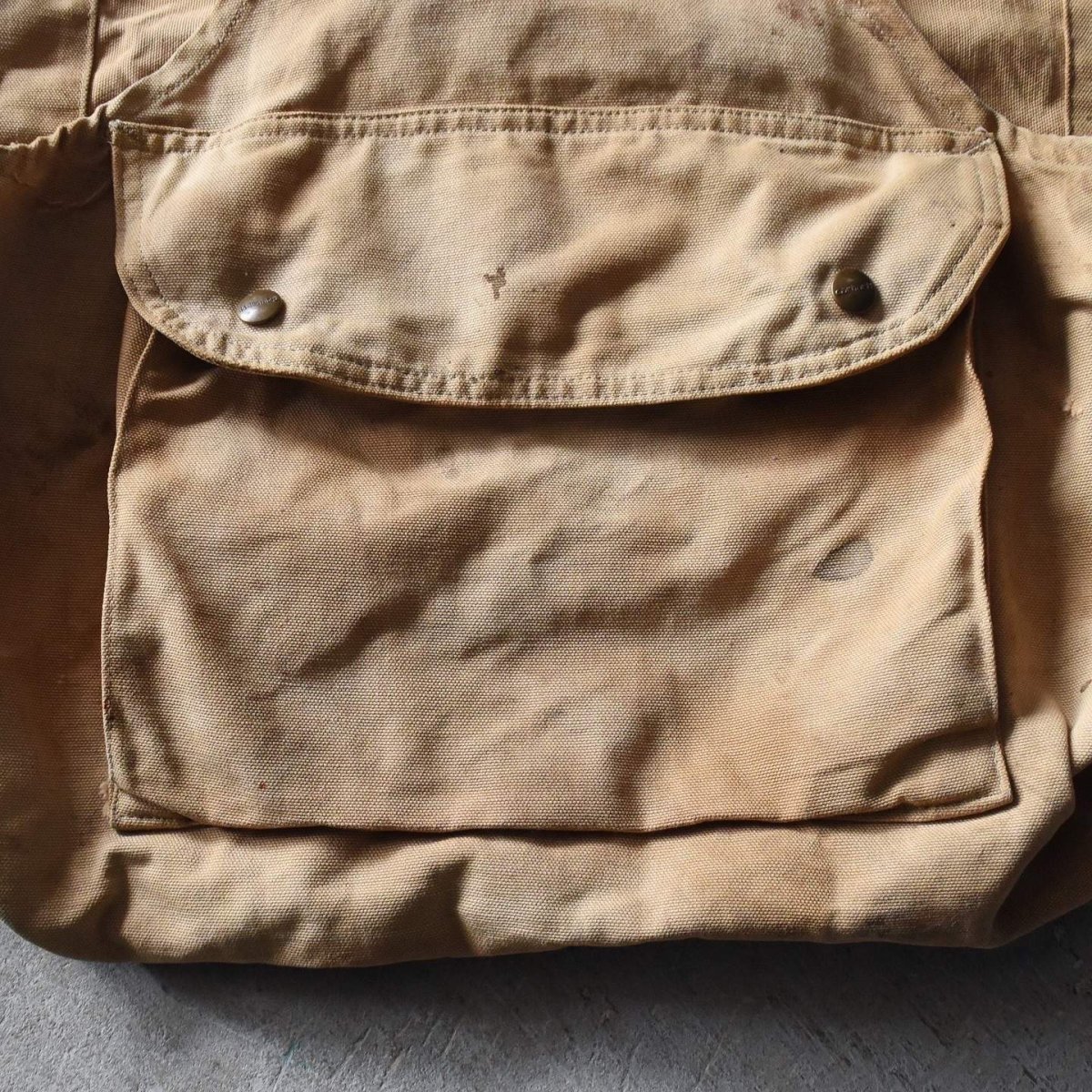 画像20: 1980s Carhartt ハンティングゲームベスト　 "MADE IN USA"　 表記L  (20)