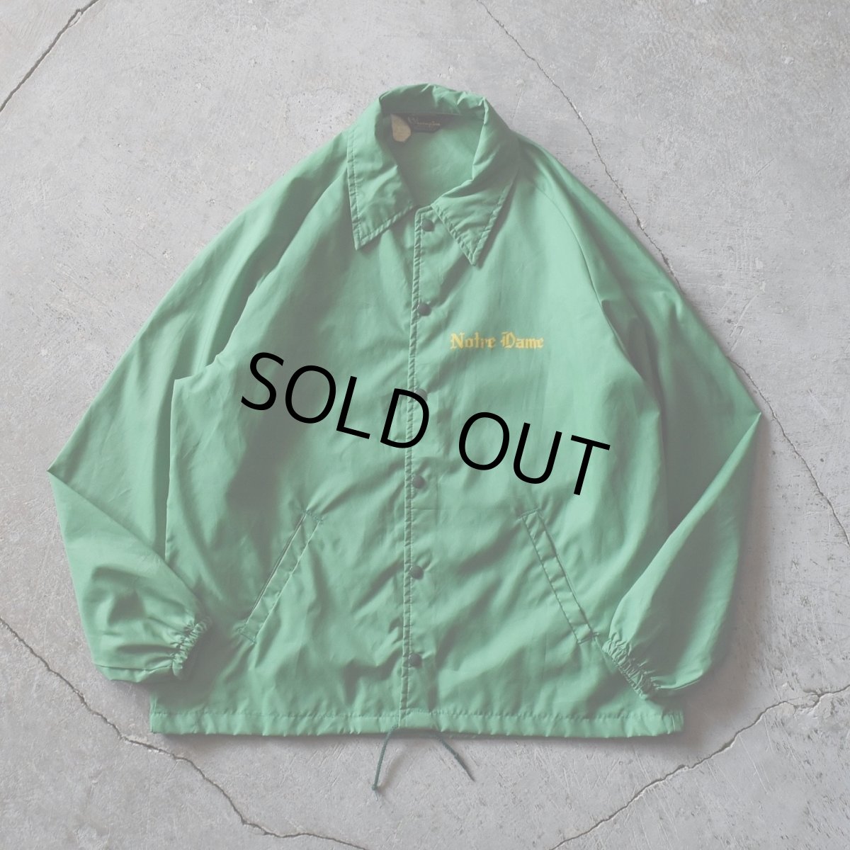 画像1: 1970s Champion コーチジャケット　 "MADE IN USA"　 表記L  (1)