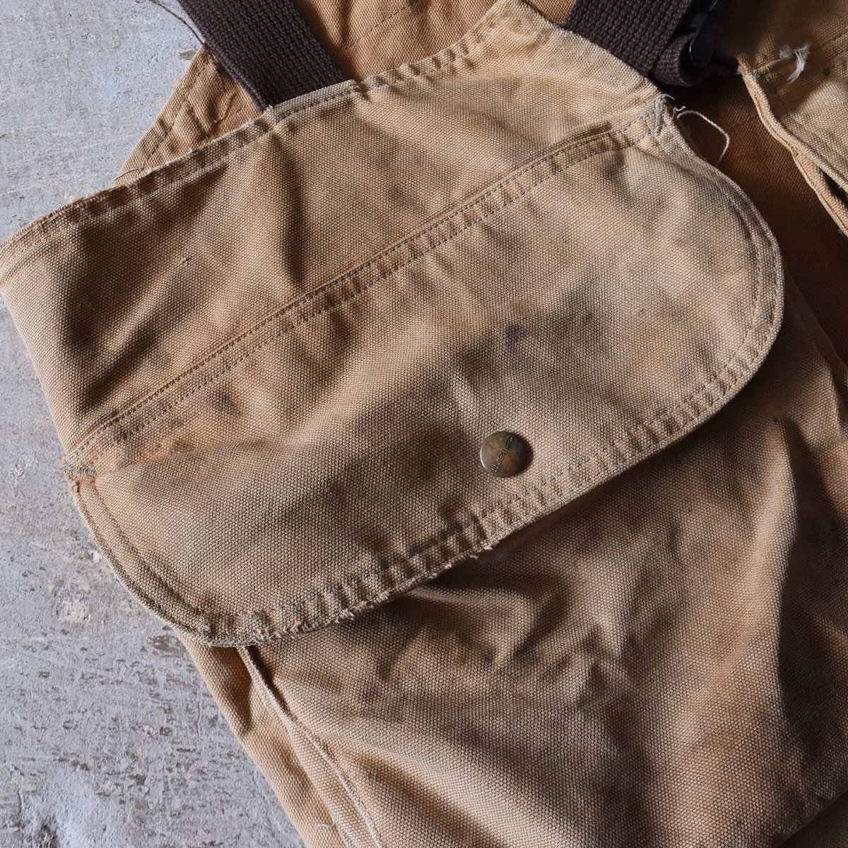 画像16: 1980s Carhartt ハンティングゲームベスト　 "MADE IN USA"　 表記L  (16)