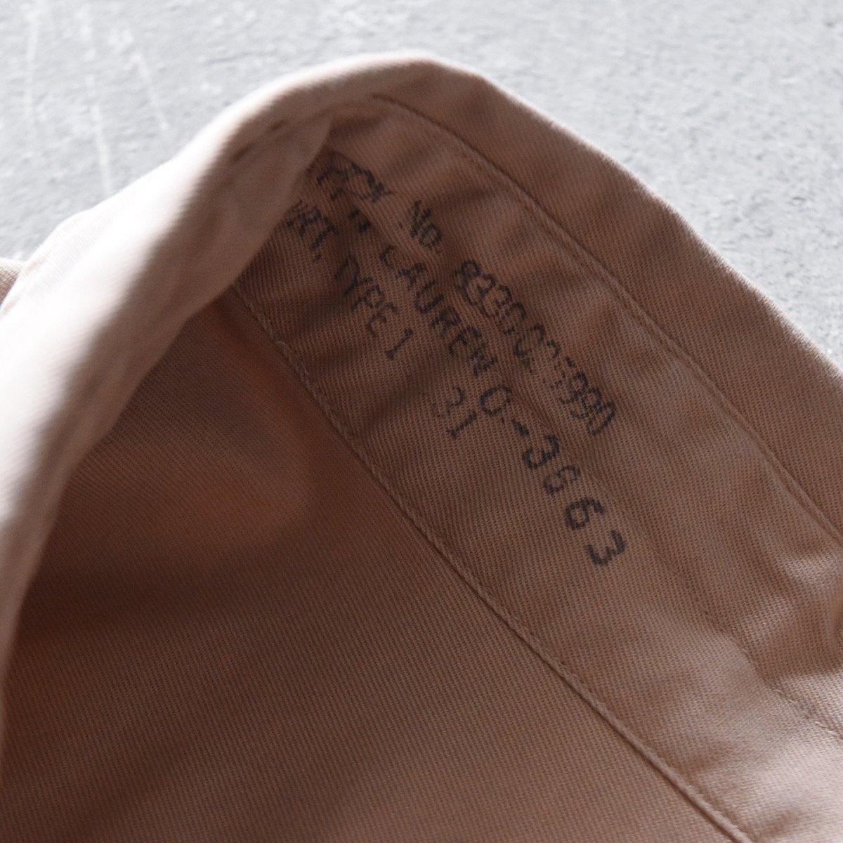 画像5: POLO RALPH LAUREN マチ付きミリタリーシャツ　 "バックステンシル"　 表記2XB  (5)