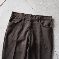 画像4: 1970s LEVI'S STA-PREST 646フレアパンツ　 "BigE"　 実寸W34  (4)