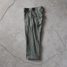 画像3: 1950-60s USMC？コットンベイカーパンツ　 "13 STAR BUTTON"　 実寸W32  (3)