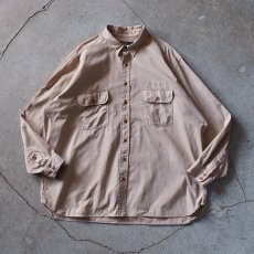 画像2: POLO RALPH LAUREN マチ付きミリタリーシャツ　 "バックステンシル"　 表記2XB  (2)
