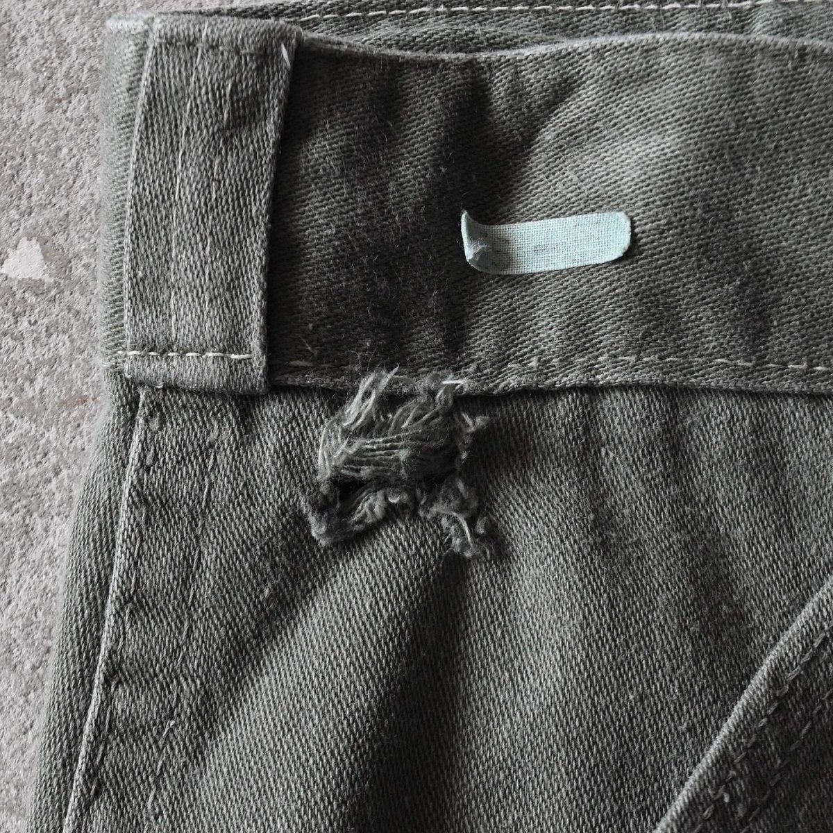 画像7: 1950-60s USMC？コットンベイカーパンツ　 "13 STAR BUTTON"　 実寸W32  (7)