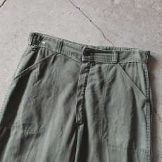 画像4: 1950-60s USMC？コットンベイカーパンツ　 "13 STAR BUTTON"　 実寸W32  (4)