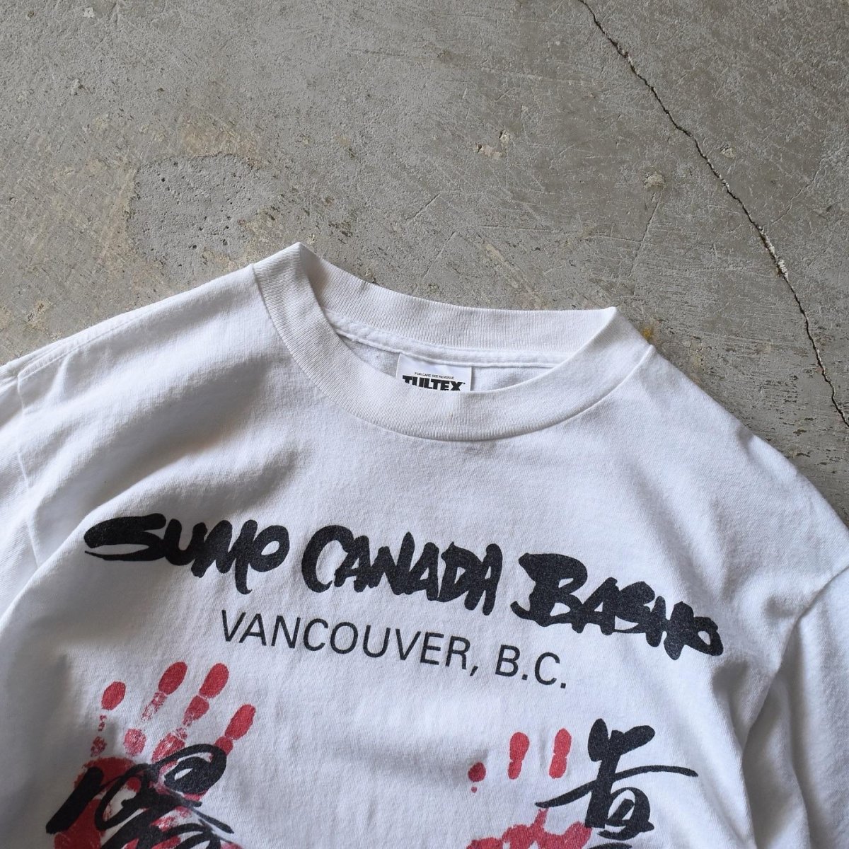 画像4: 1990s 大相撲カナダ公演1998 Tシャツ　 "MADE IN CANADA"　 表記M  (4)