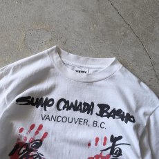 画像4: 1990s 大相撲カナダ公演1998 Tシャツ　 "MADE IN CANADA"　 表記M  (4)