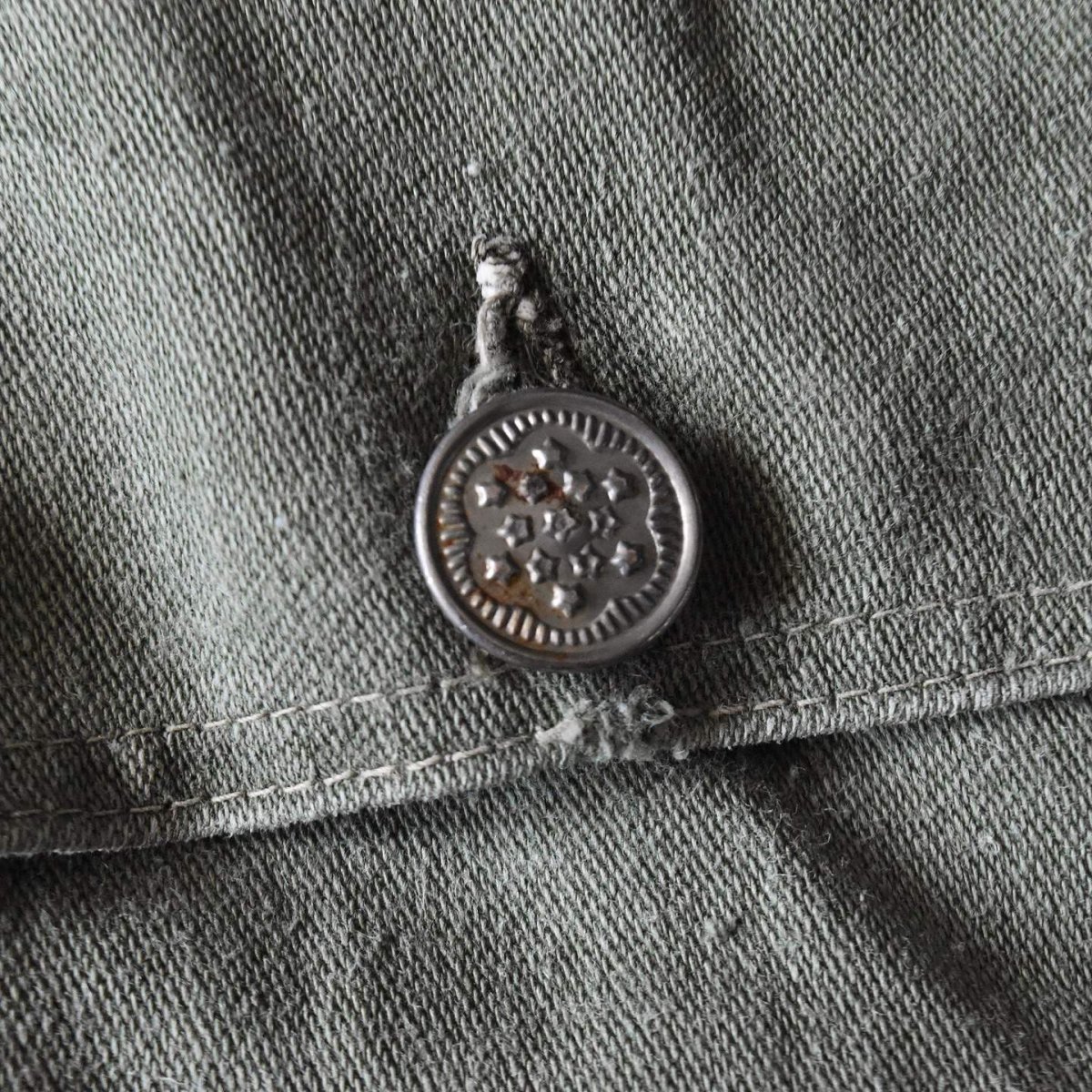 画像14: 1950-60s USMC？コットンベイカーパンツ　 "13 STAR BUTTON"　 実寸W32  (14)