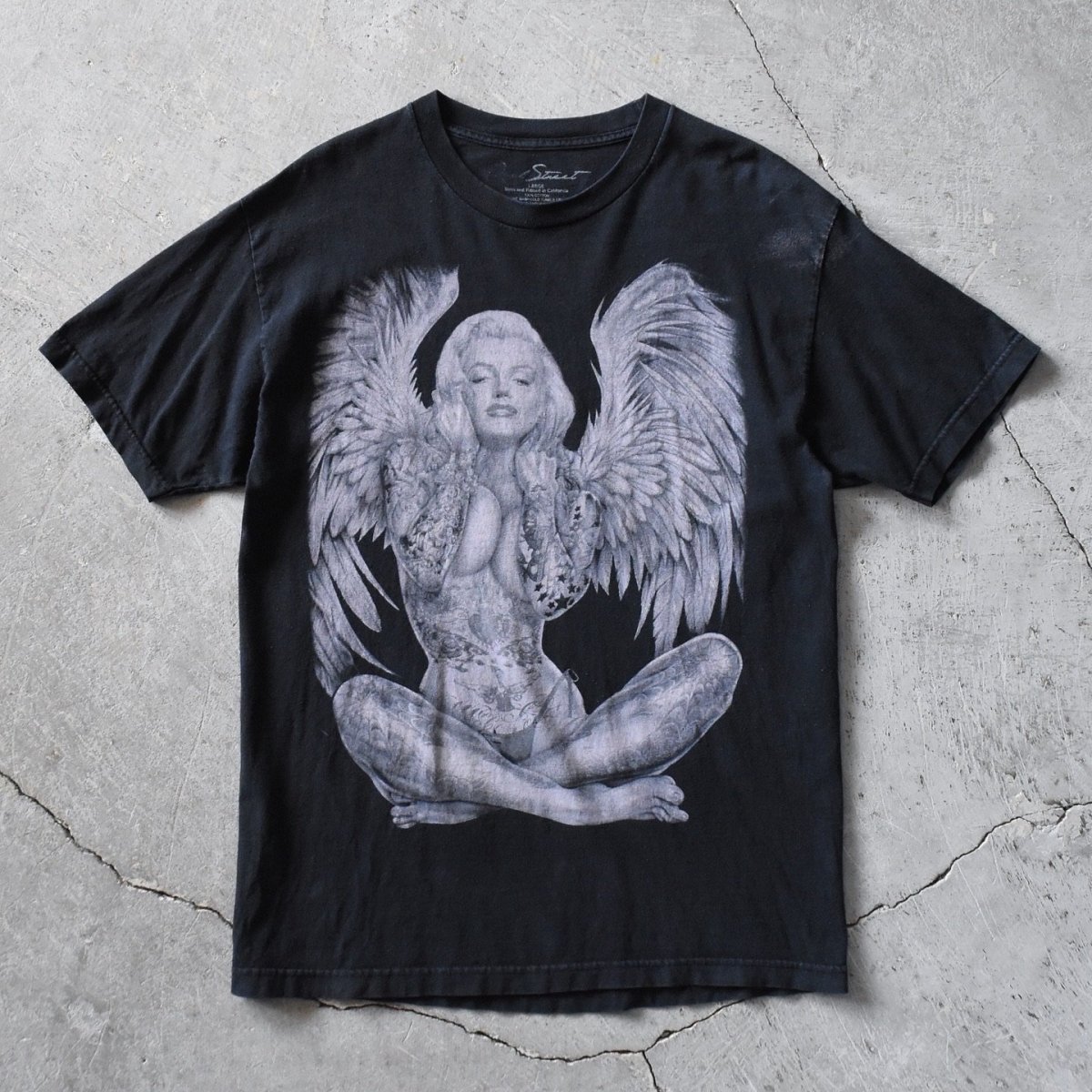 画像1: MARILYN MONROE エロTシャツ　 表記L  (1)