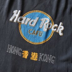 画像4: 1990s Hard Rock Cafe 香港Tシャツ　 "FADE BLACK"　 実寸L  (4)