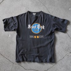 画像1: 1990s Hard Rock Cafe 香港Tシャツ　 "FADE BLACK"　 実寸L  (1)