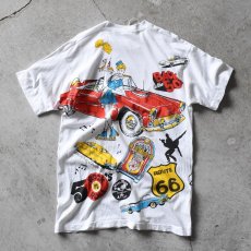 画像2: 1990s CRUISIN' BACK TO THE 50's ロックンロールTシャツ　 "MADE IN USA"　 表記L  (2)
