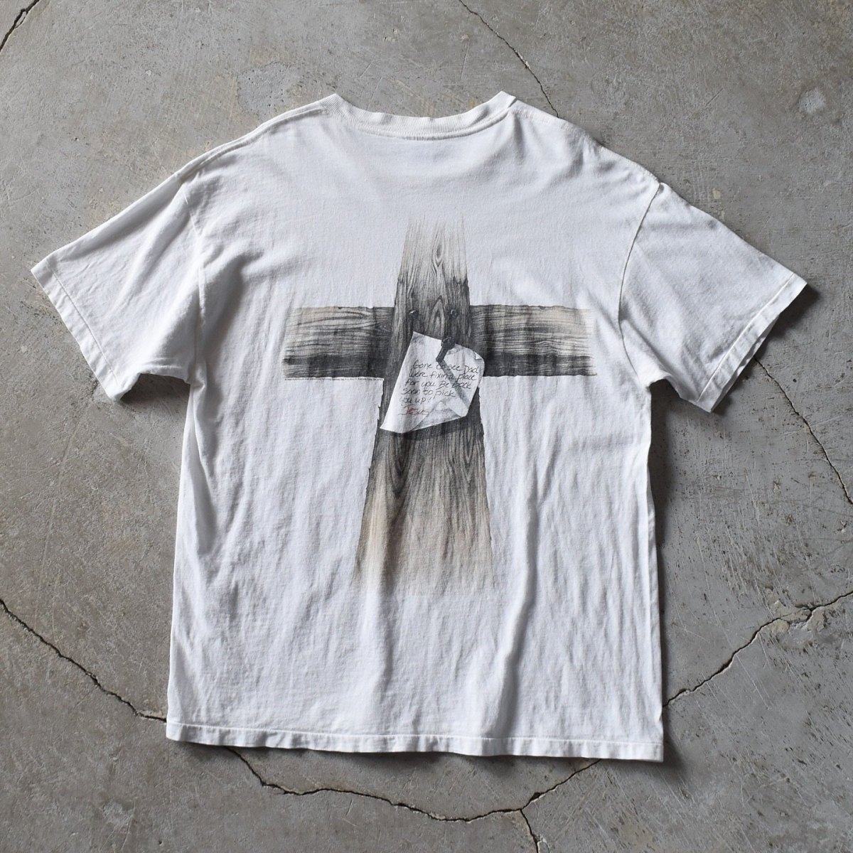 画像1: 1990s JESUS Tシャツ　 "MADE IN USA"　 表記XL  (1)