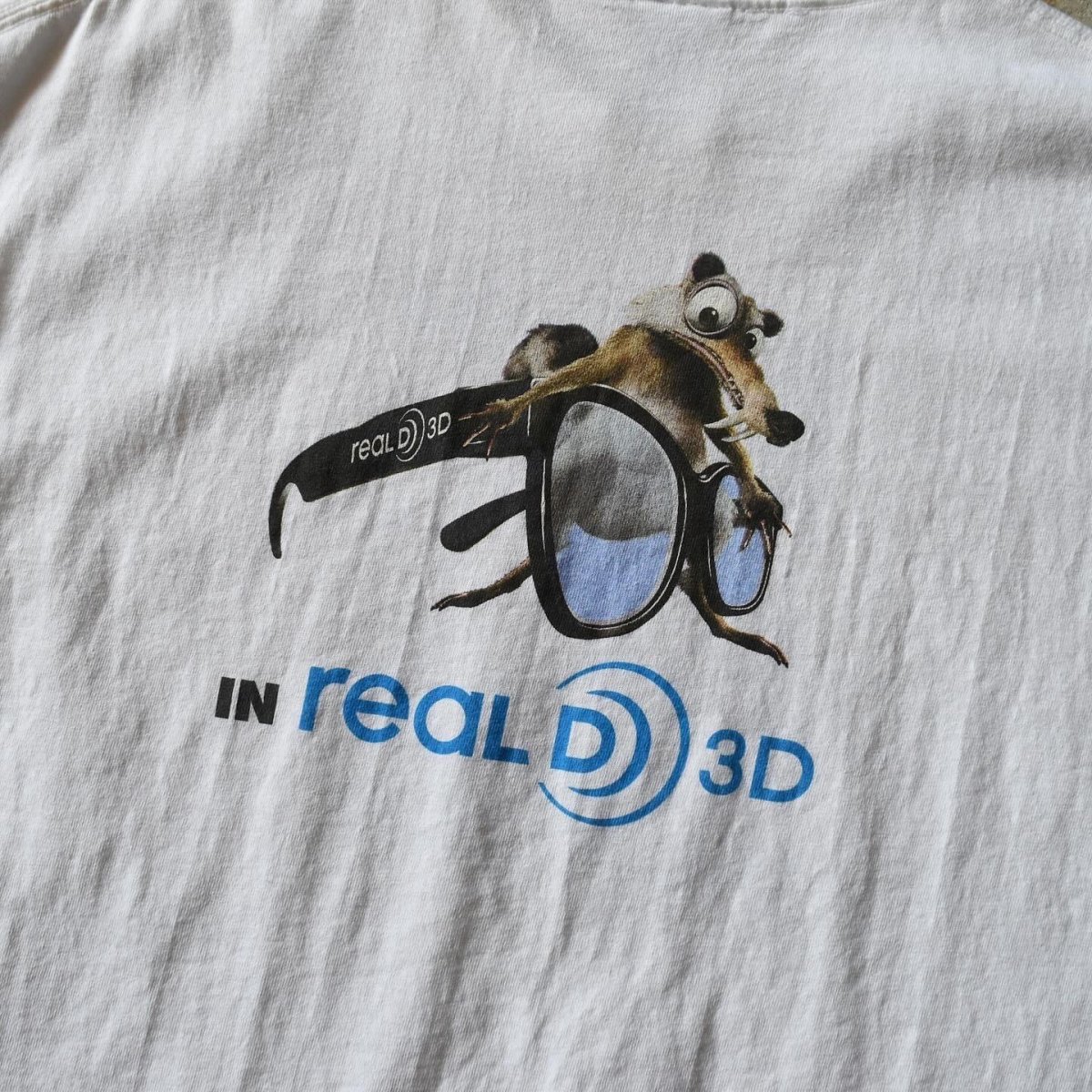 画像8: ICE AGE3 -ティラノのおとしもの-ムービーTシャツ　 表記L  (8)