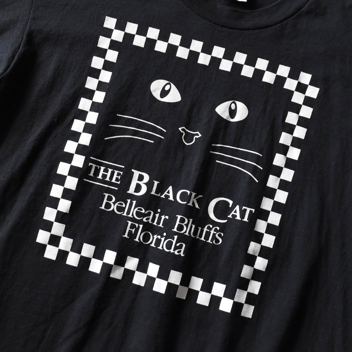 画像4: 1990s THE BLACK CAT Tシャツ　 "MADE IN USA"　 表記L  (4)