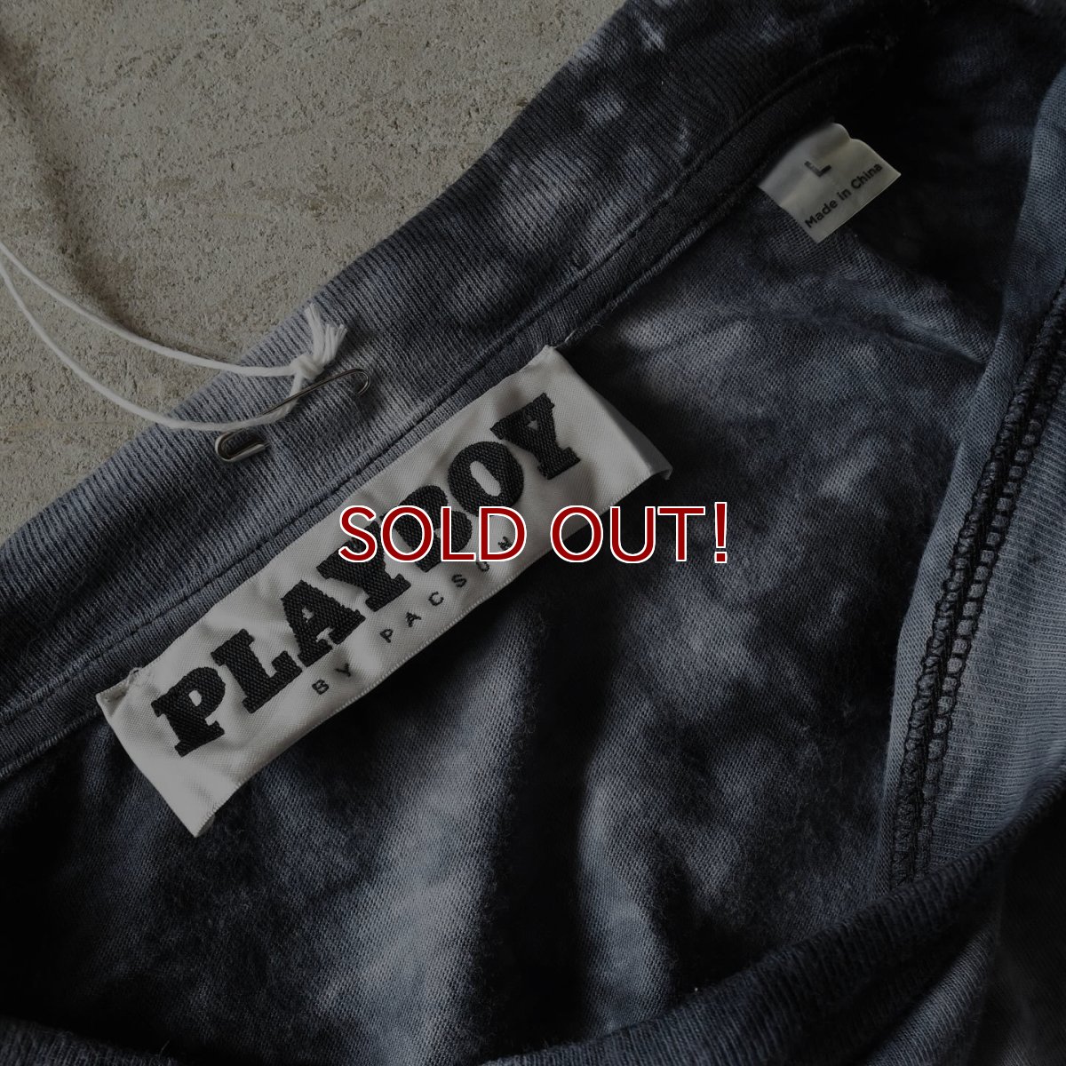 画像2: PLAYBOY 多分ノーパンTシャツ(仮)　 表記L  (2)