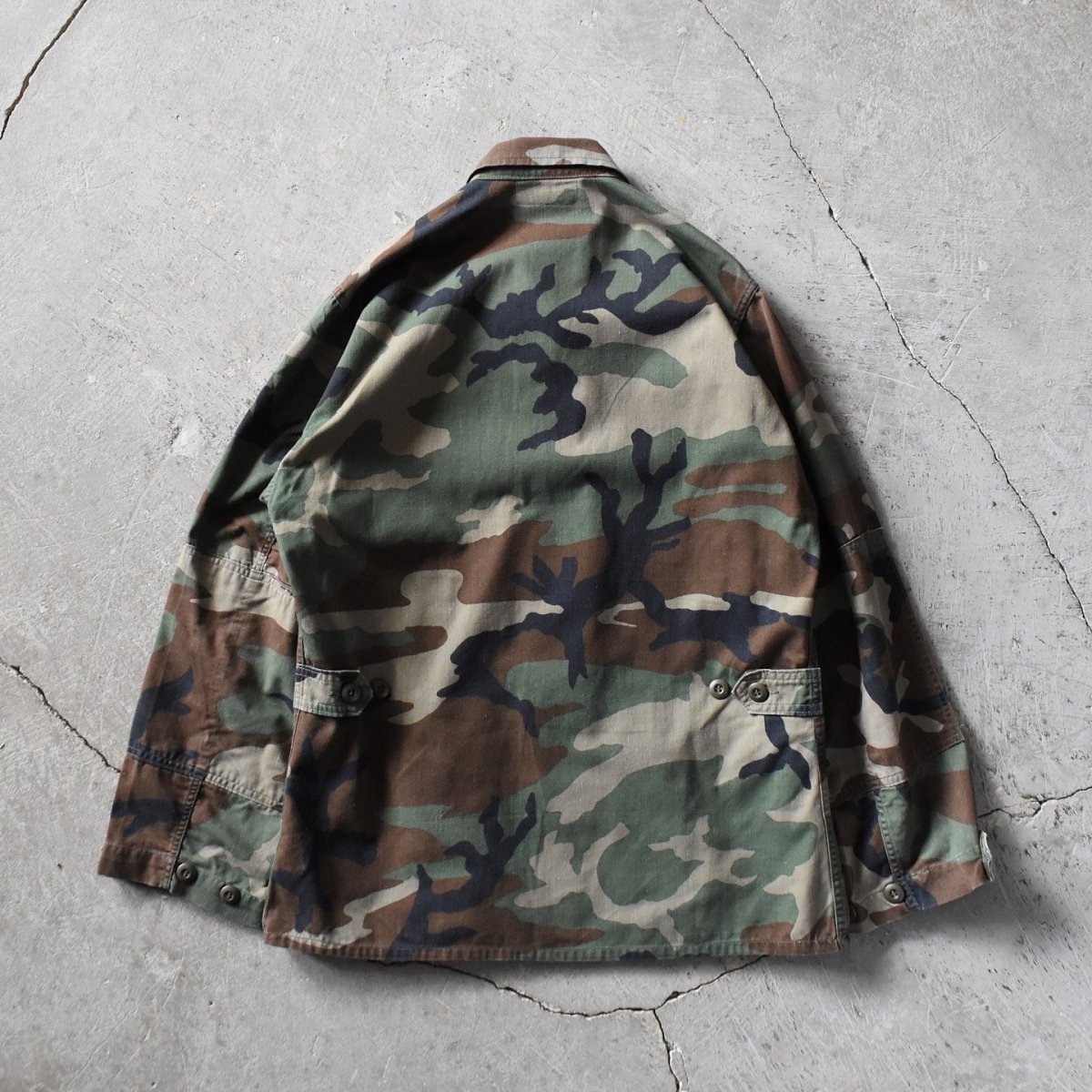 画像2: 1990s US.MARINES BDUジャケット　 表記SMALL-REGULAR  (2)