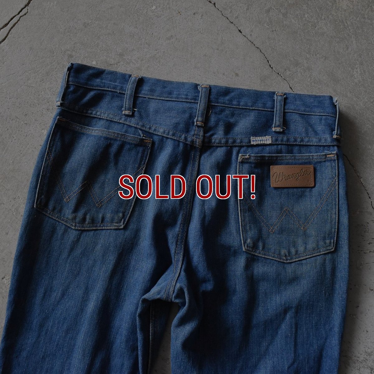 画像9: 1970s Wrangler デニムフレアパンツ　 "MADE IN USA"　 実寸W31  (9)