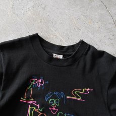 画像3: 1980s JOHN LENNON  "BABY GRAND"  ドローイングアートTシャツ　 "MADE IN USA"　 表記M  (3)