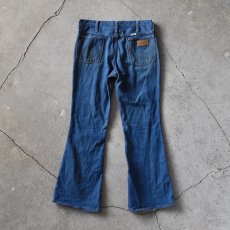 画像2: 1970s Wrangler デニムフレアパンツ　 "MADE IN USA"　 実寸W31  (2)