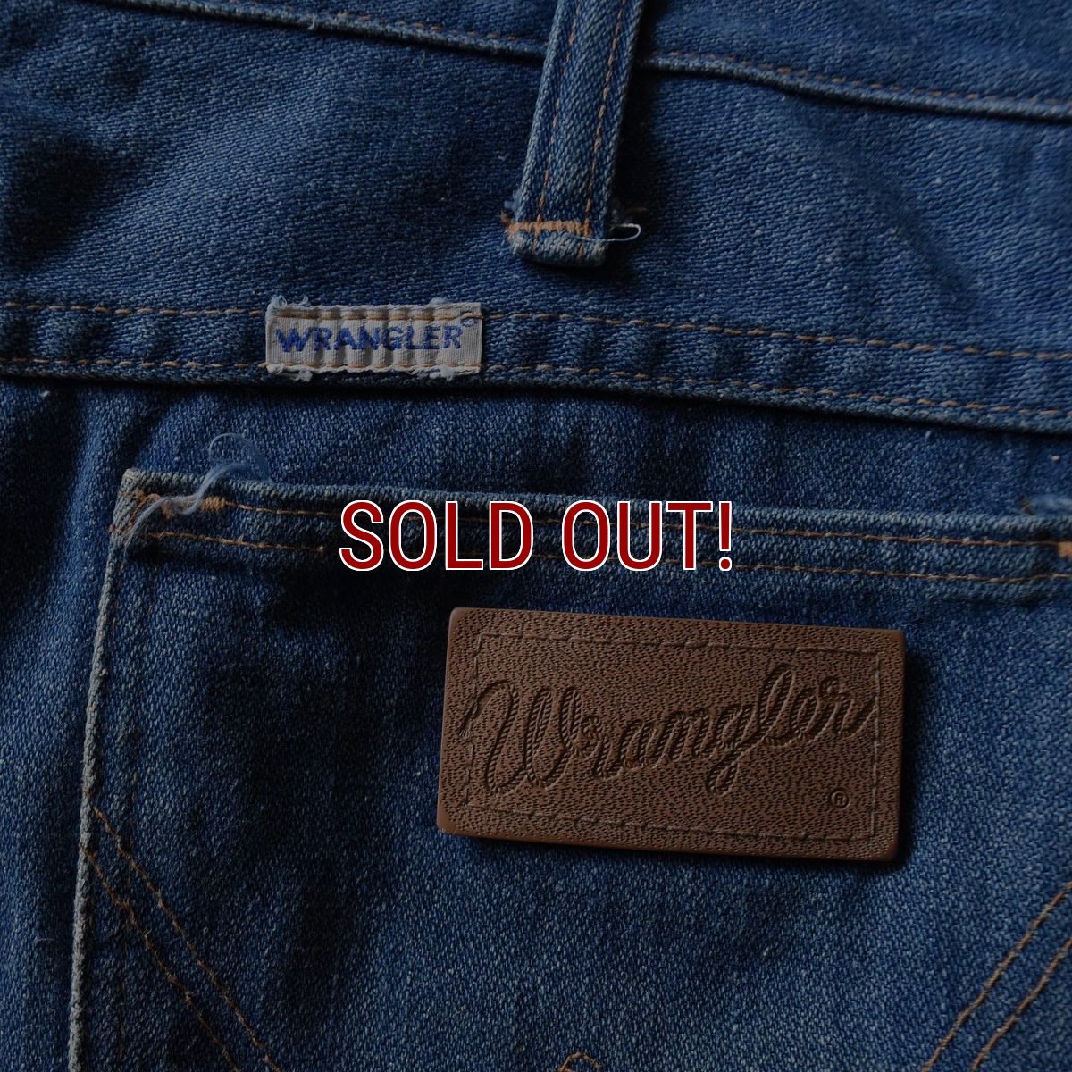 画像10: 1970s Wrangler デニムフレアパンツ　 "MADE IN USA"　 実寸W31  (10)