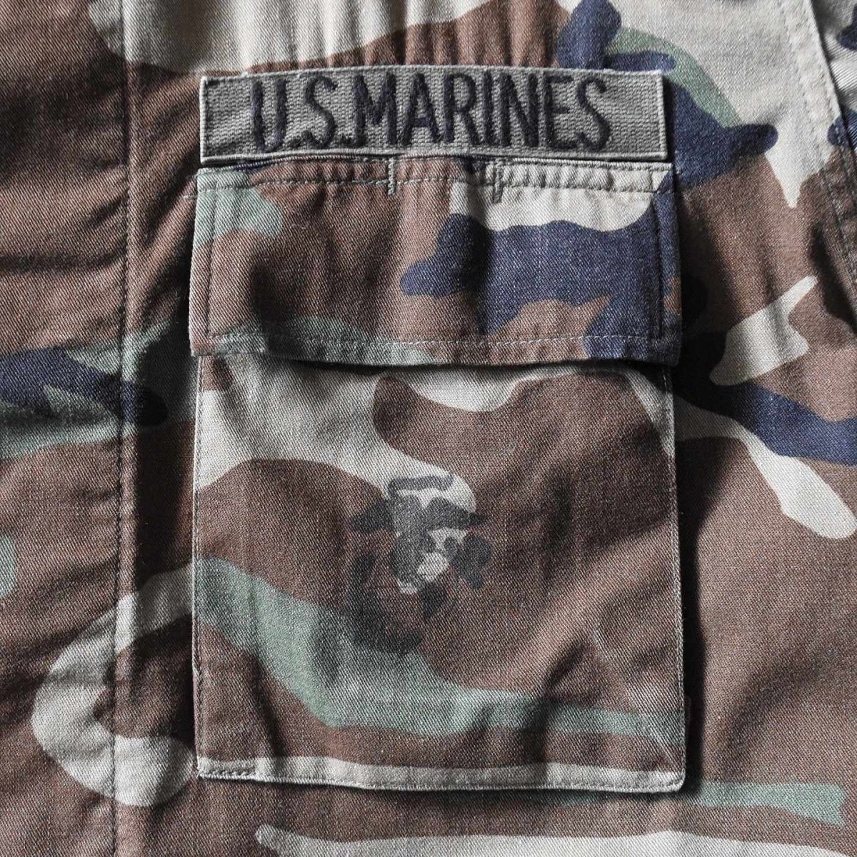 画像9: 1990s US.MARINES BDUジャケット　 表記SMALL-REGULAR  (9)