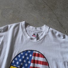 画像3: 1990s BLACKJACK INC. 星条旗スマイリー グラフィックTシャツ　 表記L  (3)