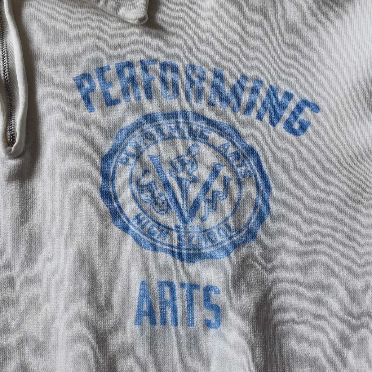 画像8: 1950-60s PERFORMING ARTS ハーフジップスウェット　 実寸M  (8)