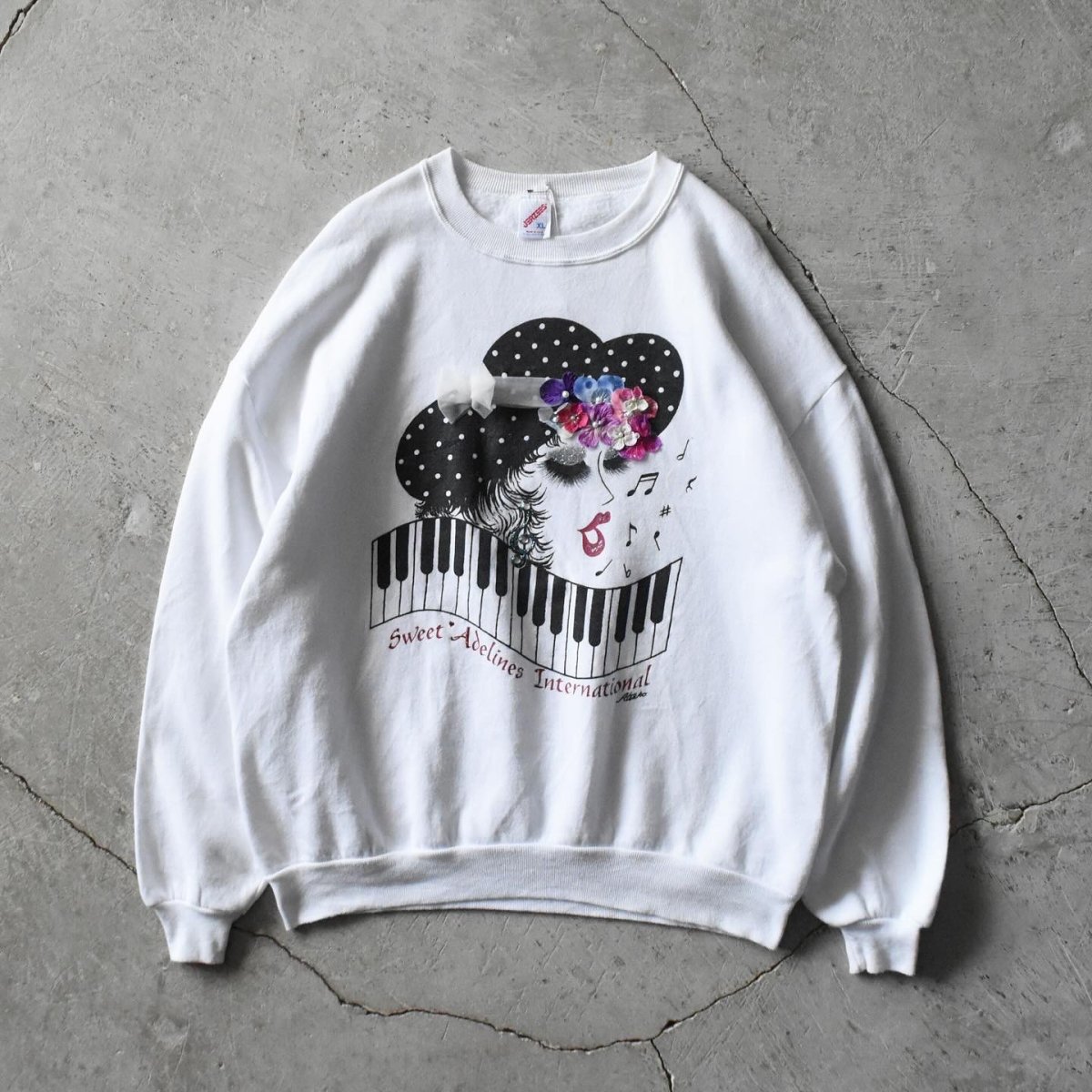 画像1: 1990s SWEET ADELINES INTERNATIONAL スウェット　 "MADE IN USA"　 表記XL  (1)