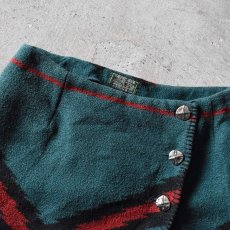 画像4: 1980-90s COUNTRY RALPH LAUREN ネイティブブランケット巻きスカート　 "MADE IN USA"　 表記8  (4)